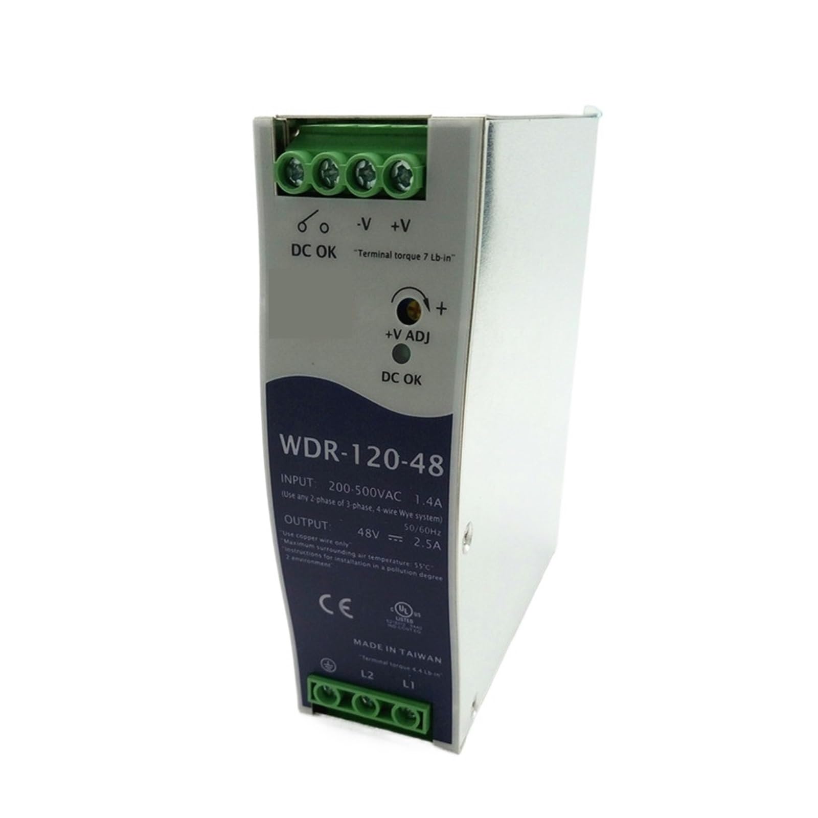 BRODEFUP WDR-120-48 120W Single Output Power Supply WDR-120 48V 2.5A