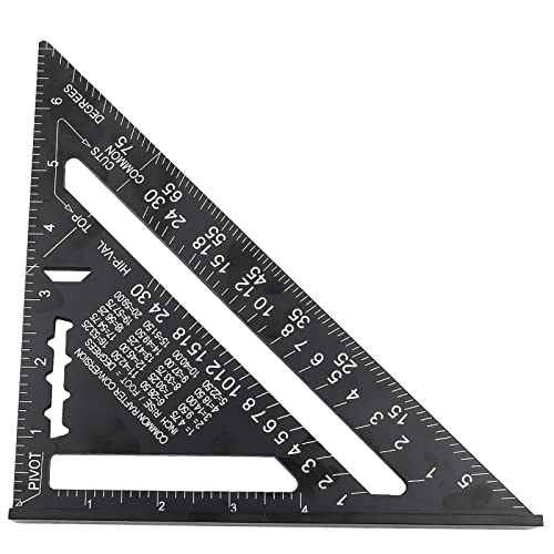Escuadras para Carpintero 7" Aleación de Aluminio miniatura 7
