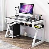 Multifuncional: Nuestro escritorio no solo es una mesa de juego, sino que también se puede usar como escritorio o escritorio debido a su ergonomía y su diseño simple. Adecuado para hogar, oficina, dormitorio o dormitorio, etc.