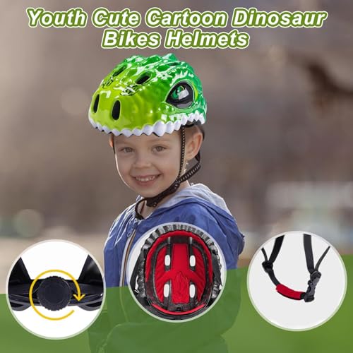 Casco deportivo para niños ajustable con absorción de impactos 4