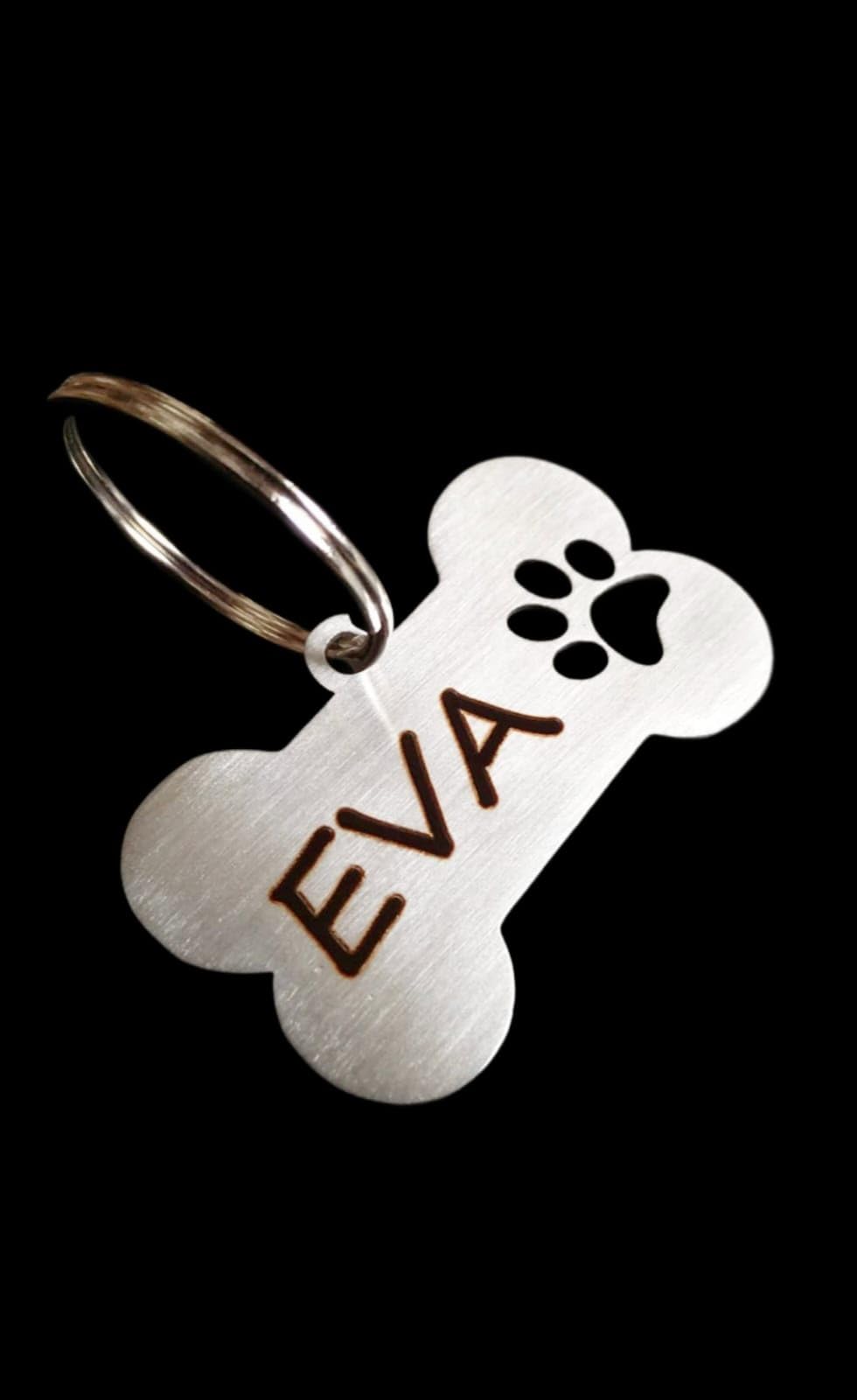 SUBMARINE Umbrella Personalized Dog Name tag Pet ID Stainless Steel Engraved Tag for Pet Dog,Customized Cat ID Tag - Bone with Paw (Thin-1.5mm) (Size – 5cm Length) (B0D22V6LVQ) Amazon Price History, Amazon Price Tracker