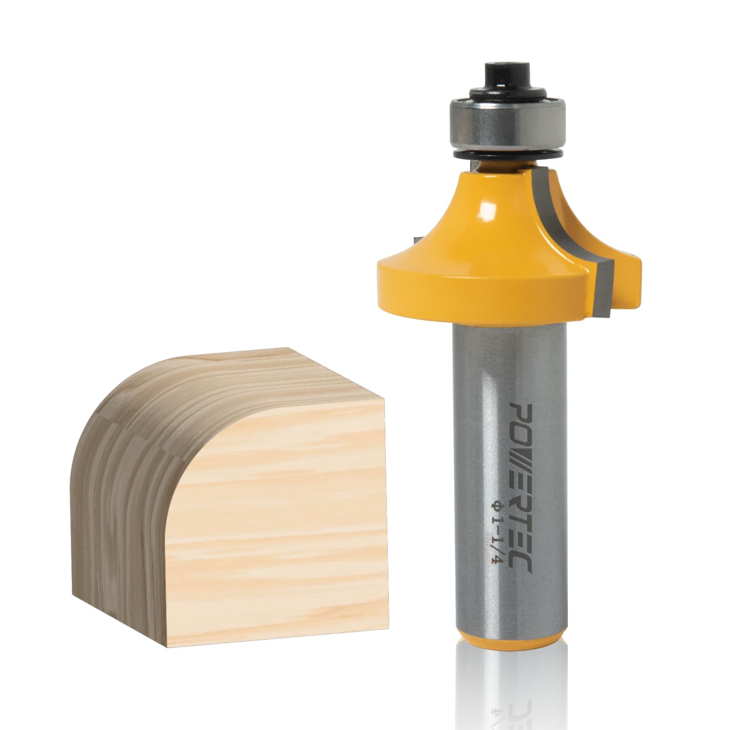 POWERTEC Router Bits - Shaker Profile Set -14 POWERTEC Router Bits - Shaker Profile Set -14