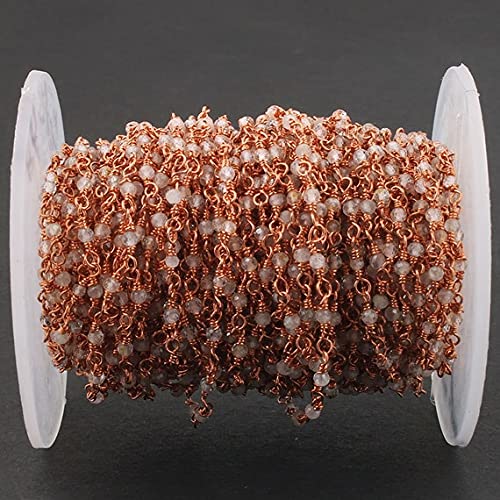 Chaîne de quartz cristal et fil de qualité supérieure façon joaillerie