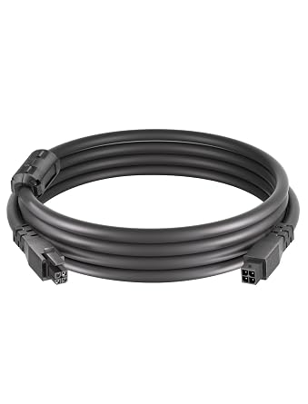 كابل تمديد AMS Lite مقاس 39.37 بوصة/1 متر مع حلقة مغناطيسية متوافق مع Bambu Lab A1/A1 Mini وBambulab AMS Lite، قلب نحاسي 4Pin 22AWG فقط لـ A1/A1 Mini