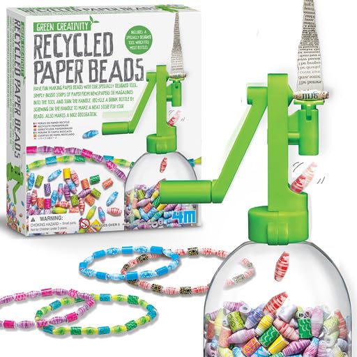 4M Green Creativity Recycled Paper Beads - Image 5