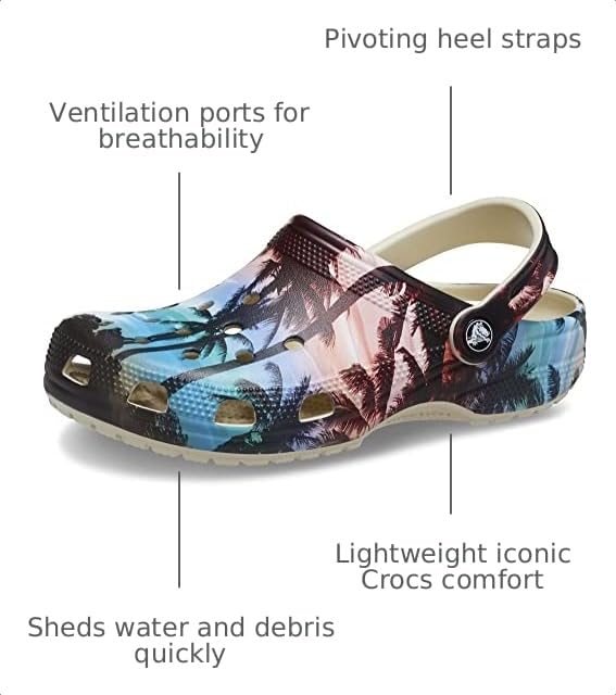 Image of Crocs Unisex's Classic Retro Resort Clog