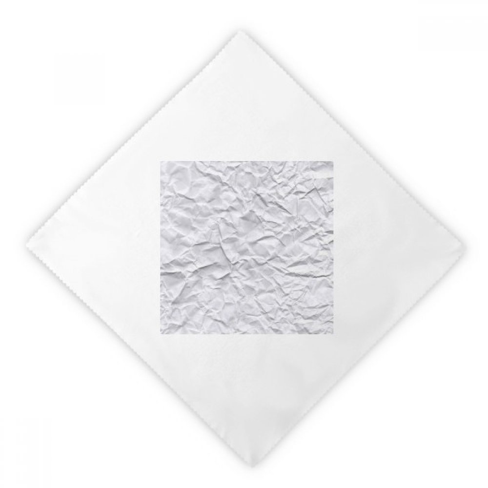 Servilletas de tela de cena con diseño de pliegues puckers, un detalle blanco elegante