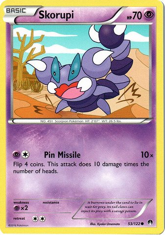 Amazon.com: Pokemon - Skorupi (53/122)