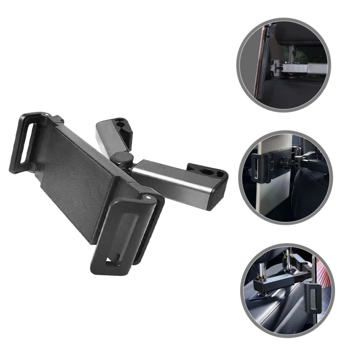 ERINGOGO Car Tablet Holder Headrest Tablet Mount for Back Seat Compatible with Devices Easy Installation No Slip Surface for Secure Use Sleek Design for Modern