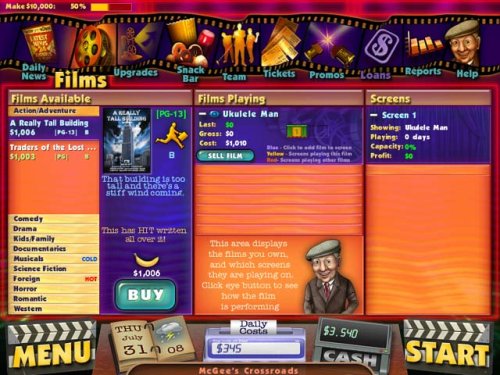 Cinema Tycoon 2: Movie Mania [Download] #TOP4