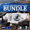 Cámara digital Panasonic TZ99/ZS99 (blanca) paquete con tarjeta Extreme PRO de 64GB 200MB/s, batería extra, luz LED para video, trípode Gripster, estuche para cámara, kit de limpieza y muchos accesorios más (reacondicionada) 4
