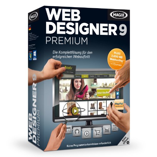 Preisvergleich Produktbild MAGIX Web Designer 9 Premium
