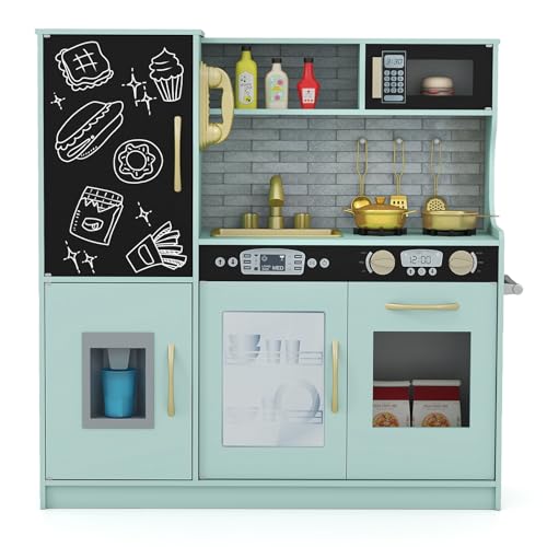 ✅★Ottimo Come Idea Regalo★ Il nostro giocattolo da cucina è un regalo ideale per i bambini dai 3+ anni. Migliorare la loro ricca creatività e abilità cognitive attraverso il gioco.