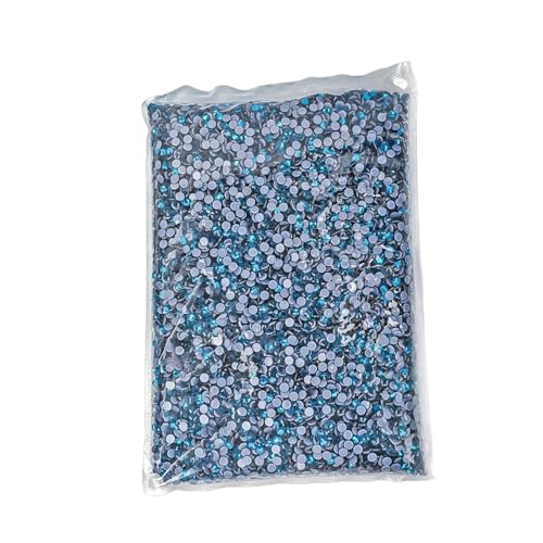 Strass correcteurs à chaud brillance cristal SS6 bleu pour customisation durable - 2
