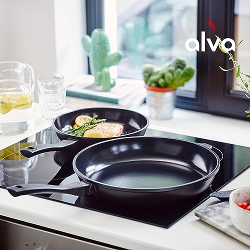 Alva-Energy-Nonstick-Frying-Pan-Skillet-Nontoxic-PFAS-Free-Cast-Aluminium-Non-Stick-Fry-Pan-for-Cooking-Omelette-Pan-Electric-Frying-Pan-Suitable-as-Induction-Cookware-126-Frying-Pan