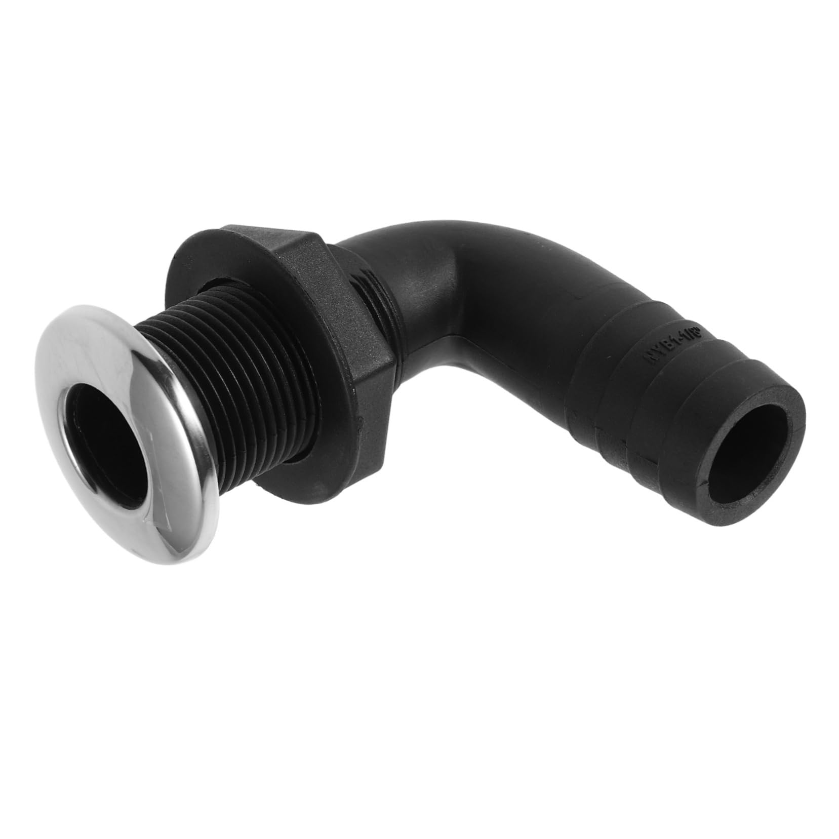 SUPVOX Boat Bilge Pumps Scupper Valve Thru-Hull Fitting for Yacht Kayak Marine Boat Garboard Drain Plug Waterproof