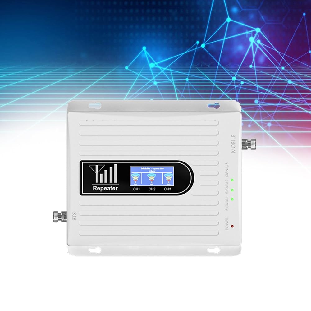 Amplificateur de Signal Tri-Bande B1 B3 B8 900 1800 2100 MHz GSM WCDMA LTE Répéteur de Signal Universel Prise UE