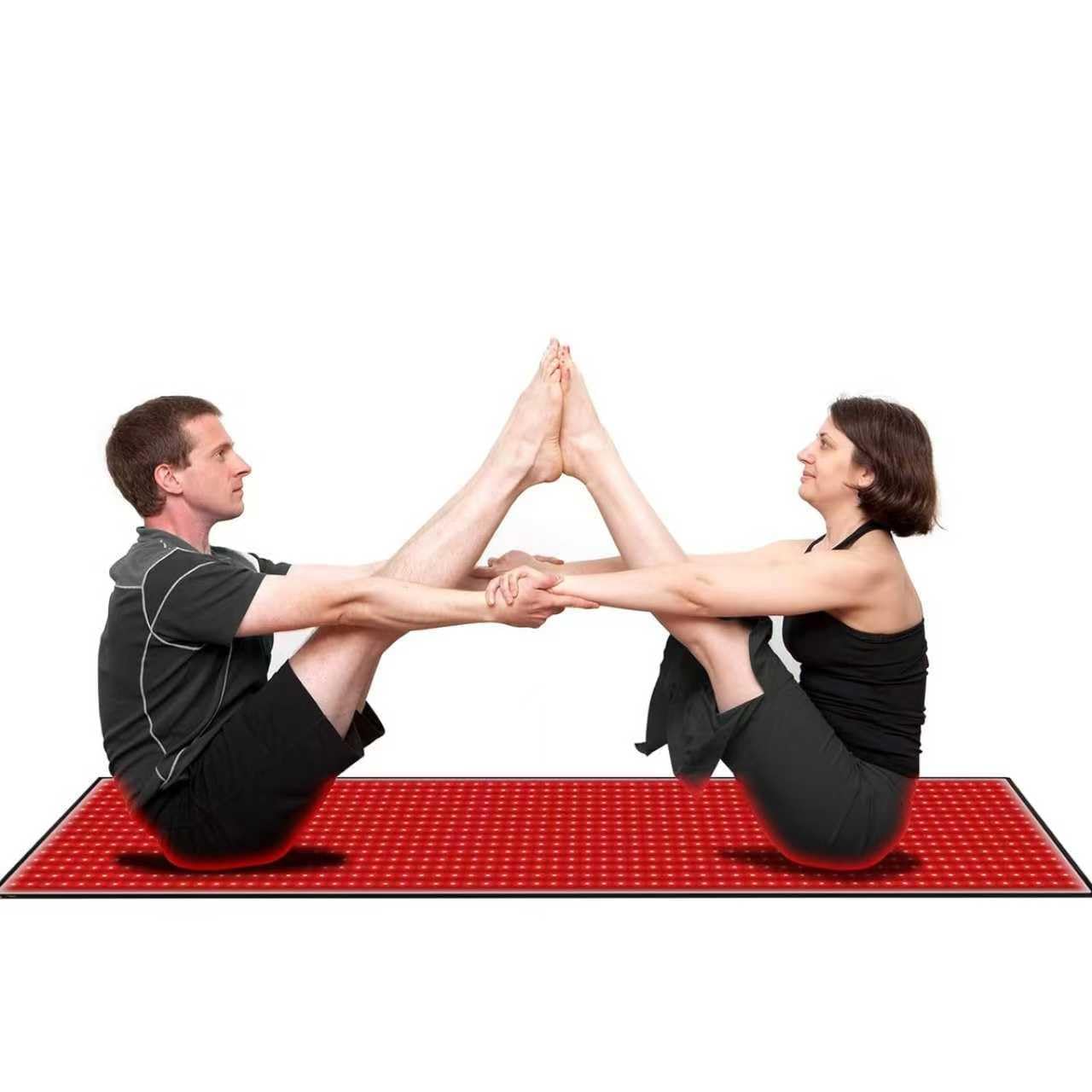 Red Light Mat 660nm Near Infrared Light Devices 850nm Large Pads for Whole Full Body 63" X 23" Home use with Pulsing Mode,AdjustablTimer