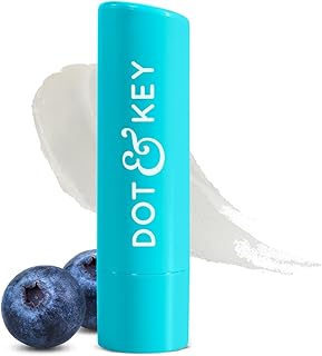 Dot &amp; Key Barrier Repair Hydrating Lip Balm SPF 50 | Blueberry Bliss | Repairs Damaged Lip Barrier | Non Tinted | 4.5 gm