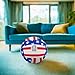 In The House Soft Indoor Volleyball for Boys & Girls (Ages 3+) – Realistic Feel - Training Ball for Indoor Play - Bring VBall Practice Home - Great Gift for any Volleyball Player (Stars & Stripes)