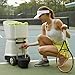 MAHWER Portable Tennis Ball Machine, Tennis Automatic Launcher Electronic Tennis Ball Tosser Built-in Battery, 6-8H Runtime Hours Play, Up to 150 Balls Capacity
