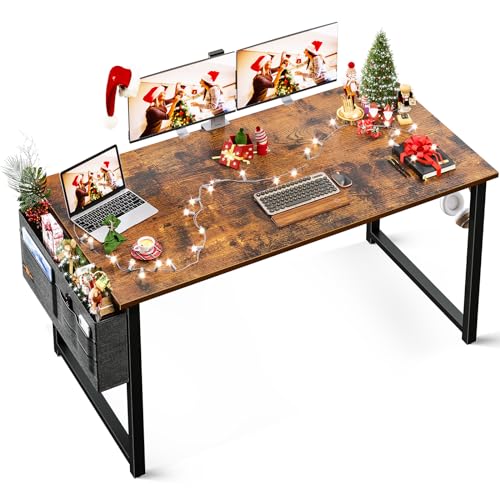 Odk Escritorio De Ordenador, Mesa De Estudio De Ordenador Con Bolsa De Almacenaje Y Gancho Para Auriculares Mesa De Escritura De Ordenador Para Oficina, Dormitorio Odk Escritorio De Ordenador, Mesa De Estudio De Ordenador Con Bolsa De Almacenaje Y Gancho Para Auriculares Mesa De Escritura De Ordenador Para Oficina, Dormitorio