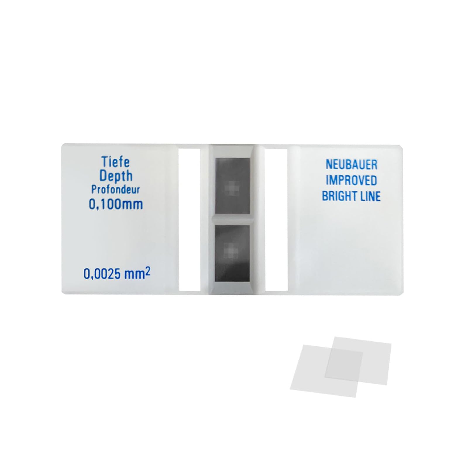 Laboratory Hemocytometer Improved Cell Counting Chamber - Bright Line ...