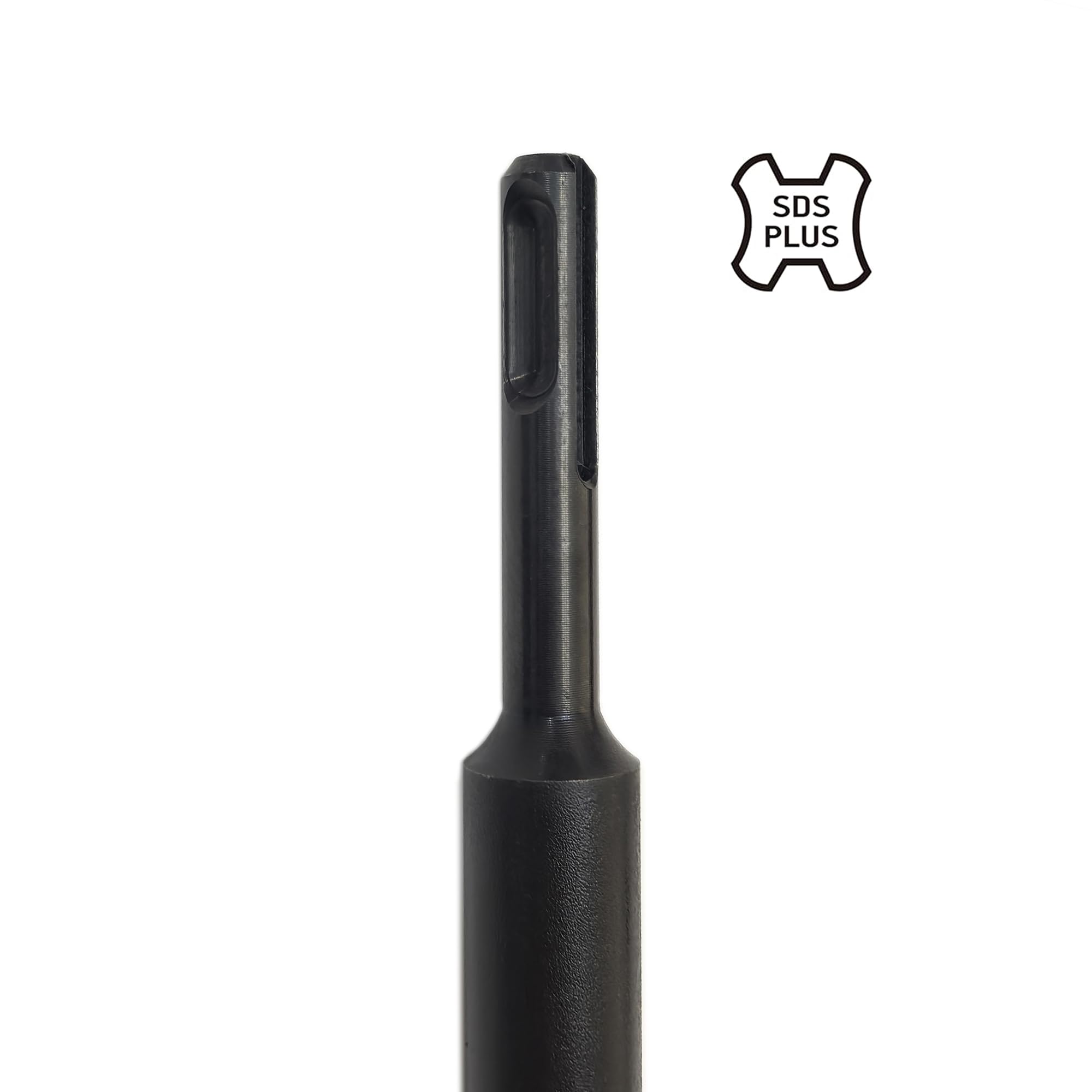43 cm SDS Plus do SDS Plus drążek przedłużający z adapterem uchwytu szybkiego wymiany, długość 43 cm, stal stopowa 40Cr, do głębokiego wiercenia i trudno dostępnych przestrzeni