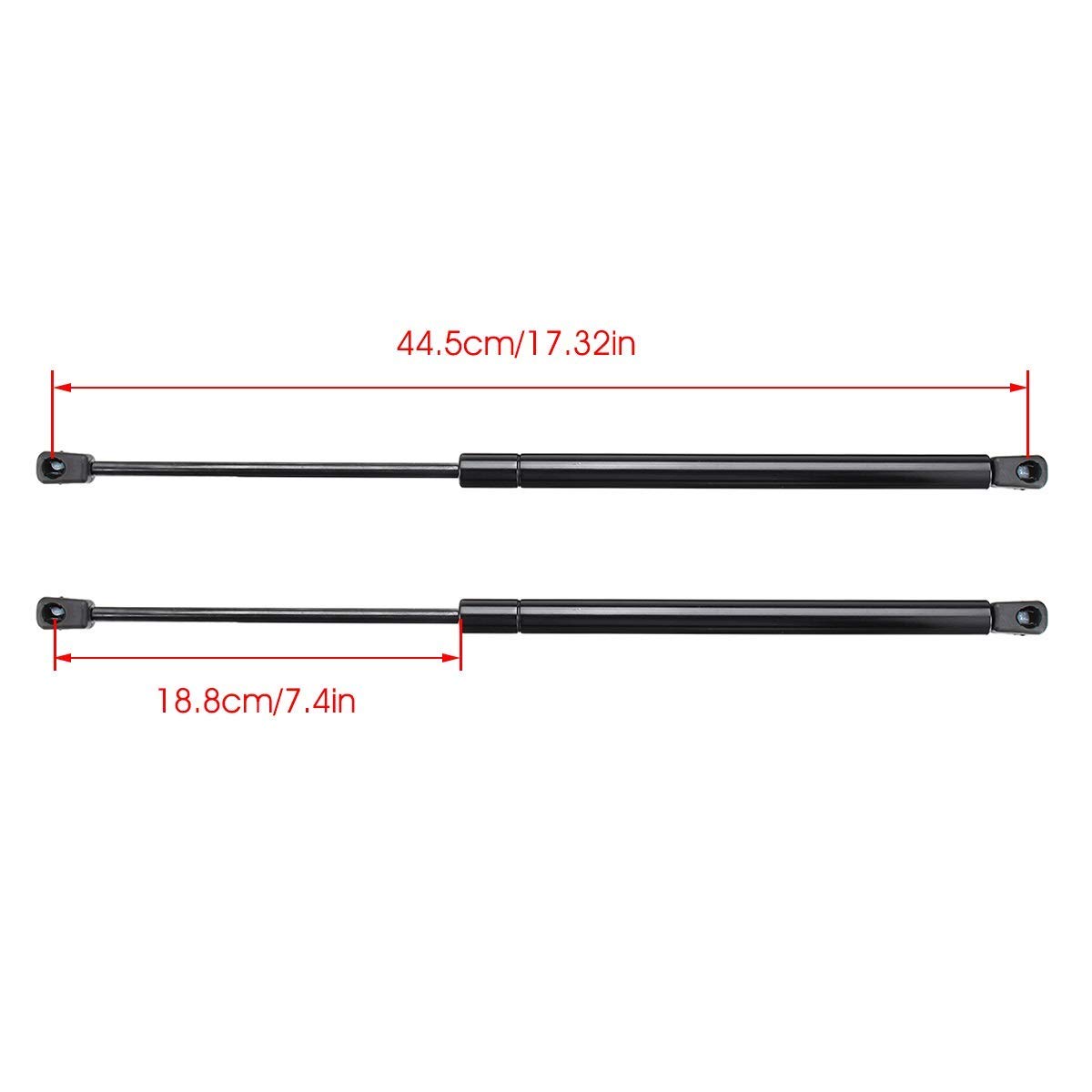 1 Paio di ammortizzatori di Supporto per Molla a Gas per Cofano Anteriore Adatto per Jeep Liberty 2002 2003 2004 2005 2006 2007
