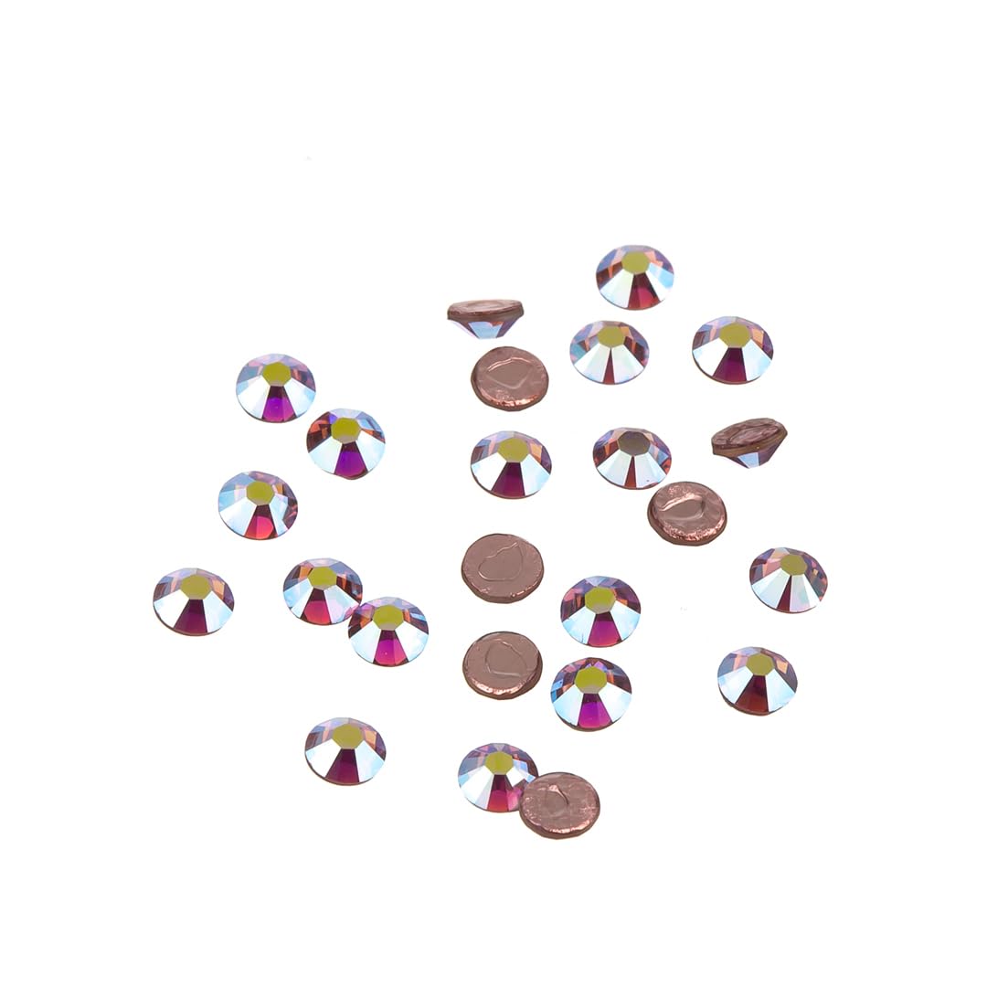 Swarovski Hotfix Crystals 2038 Light Rose AB SS10 PK24