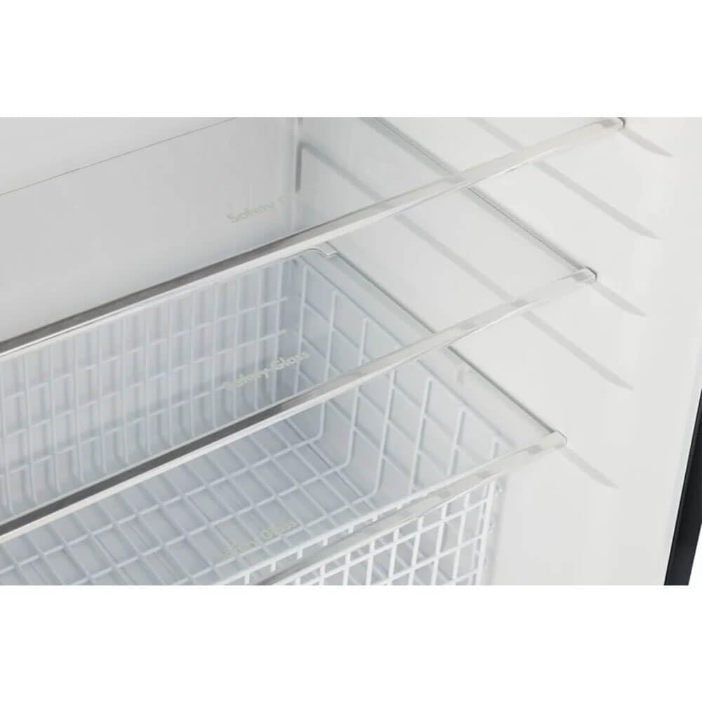 Unique Appliances Ugp-14c Sm B 14 Cu. Ft. Propane Top Freezer Refrigerator, Black; Convenient Front-Mounted Controls With Removable Protective Kick Plate; Dual Power (Primary Propane, 110v Backup) on Fridge.com - View 5