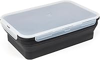 SiliseaDirect XL 10L Collapsible Silicone Marinating Container with Lid - Large Capacity Brining Tub for BBQs & Grilling