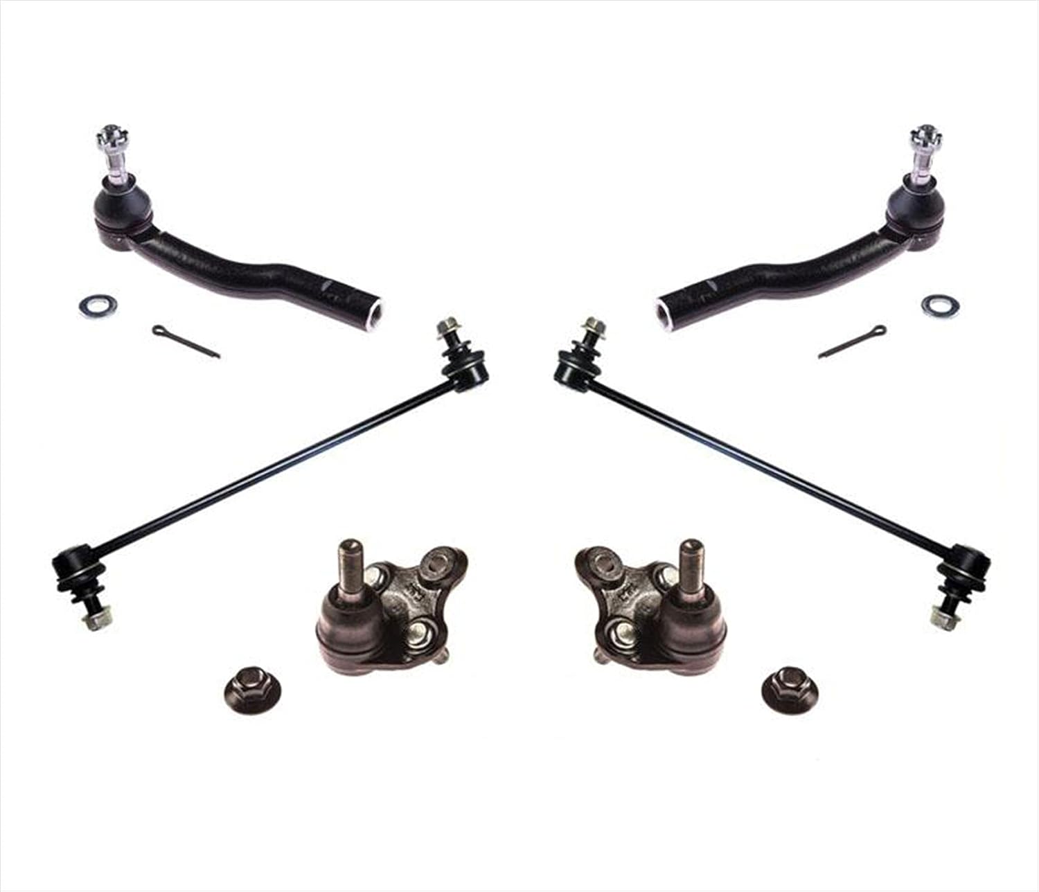 Front Lower Ball Joints Sway Bar Tie Rods Kit Replacement Parts For 2011 2012 2013 2014 2015 2016 CT200H 2010 2011 2012 2013 2014 2015 Prius