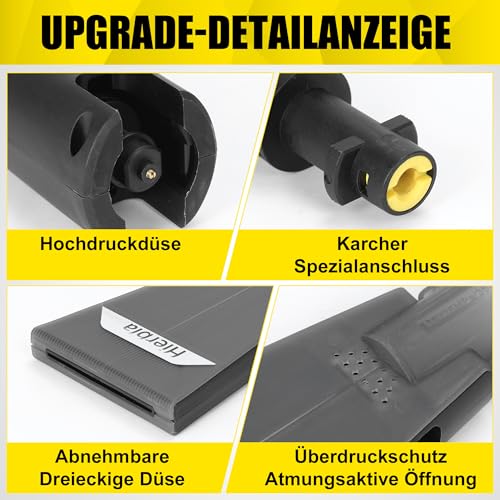 Buse haute pression pour Kärcher K2-K4 embout de rechange extra large - 4