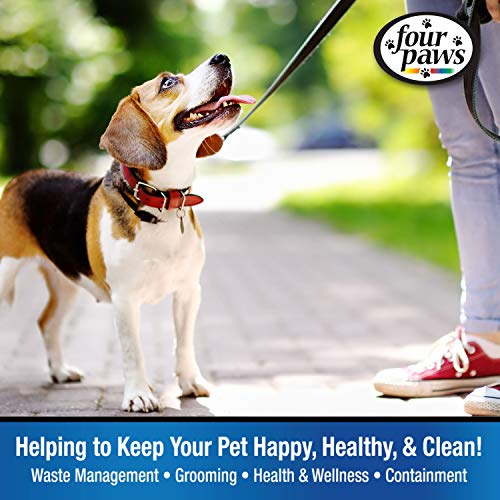 Image of Four Paws Walk-About Comfort Control No-Pull Harness for Dogs, Adjustable Soft Padded Breathable Air Mesh Dog Vest for Walking, Black, Medium