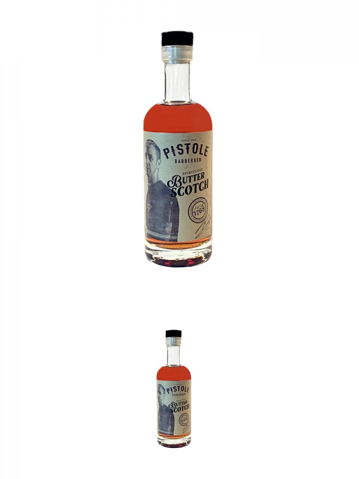 Pistole Butterscotch Likör 18% 0,5 Liter + Pistole Butterscotch Likör 18% 0,5 Liter