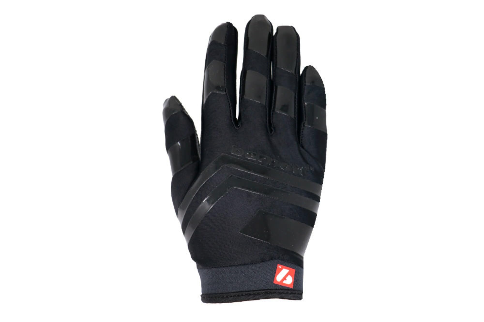 BARNETT FRG-03 Gants de Football américain de Pro Receveur, RE,DB,RB, Noir
