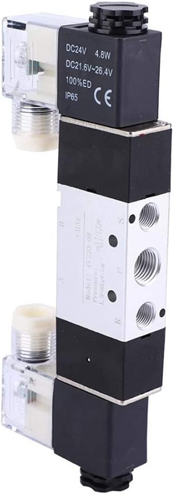 Válvula de aire solenoide neumática para solucionar retrasos en cilindros mecánicos de AC 220V 1