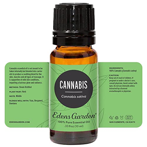 Edens Garden Cannabis Essential Oil- 100% Pure Premium Grade, Undiluted, Natural, Therapeutic, Aromatherapy, The Best for Diffuser, Skin, Candle, Humidifiers 10 ml (.33 fl oz) 6 Edens Garden Cannabis Essential Oil- 100% Pure Premium Grade, Undiluted, Natural, Therapeutic, Aromatherapy, The Best for Diffuser, Skin, Candle, Humidifiers 10 ml (.33 fl oz) - Image 7