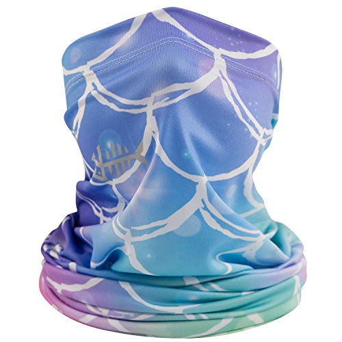 BASSDASH Kids' UPF 50+ UV Protection Neck Gaiter Fishing Cycling Mask 3-13 Years