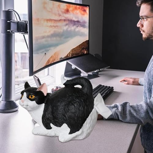 Boîte à mouchoirs en plastique lavable et durable pour salon et bureau