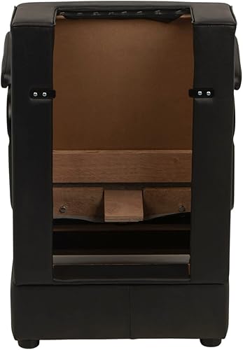 Miniatura 7 de Buy-Rite Kate - Silla profesional de secador de pelo, silla de salón comercial con marco de madera, cojines gruesos, brazos extraíbles y espalda