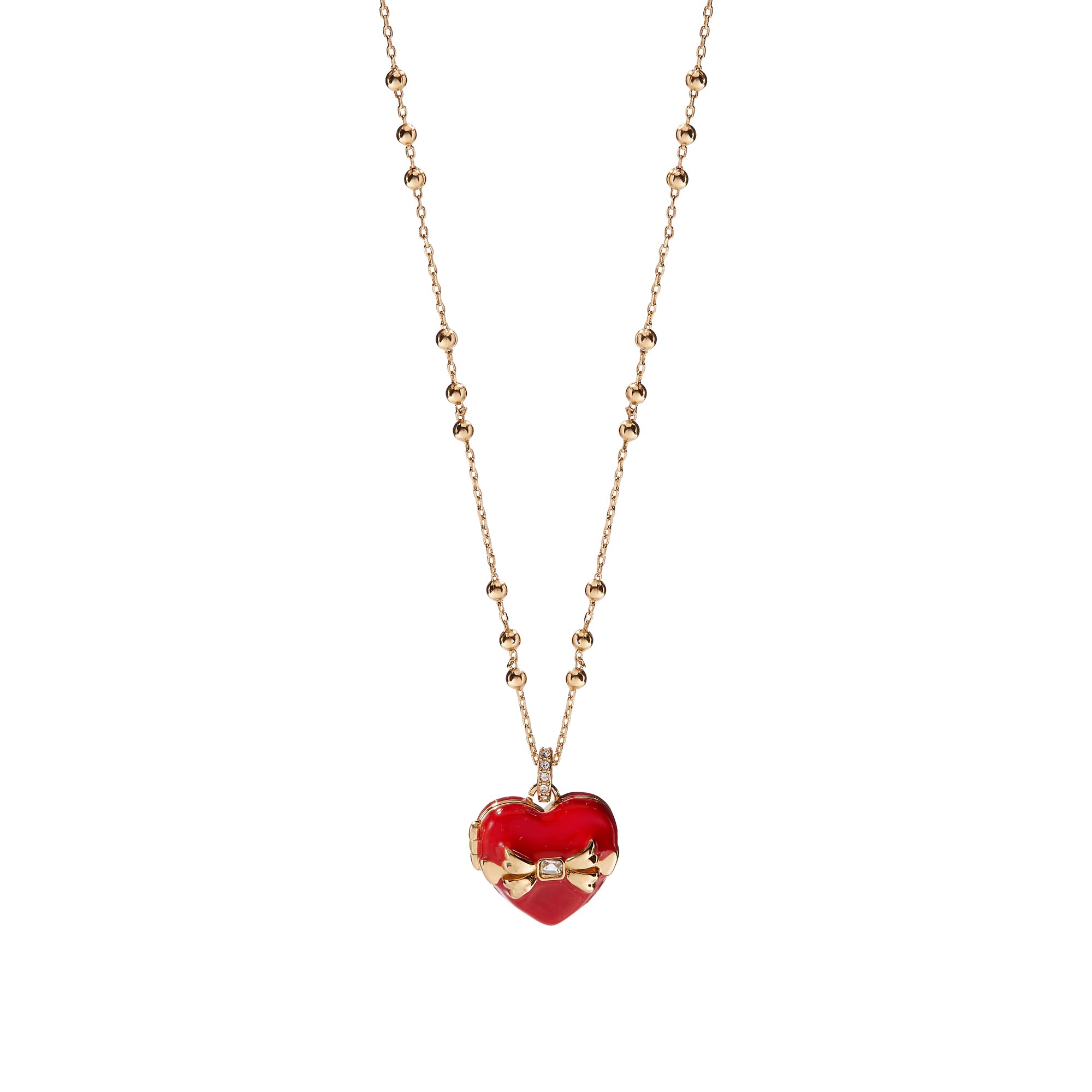 Alex and Ani Box of Chocolate Locket Necklace, Brass Shiny Gold image 2