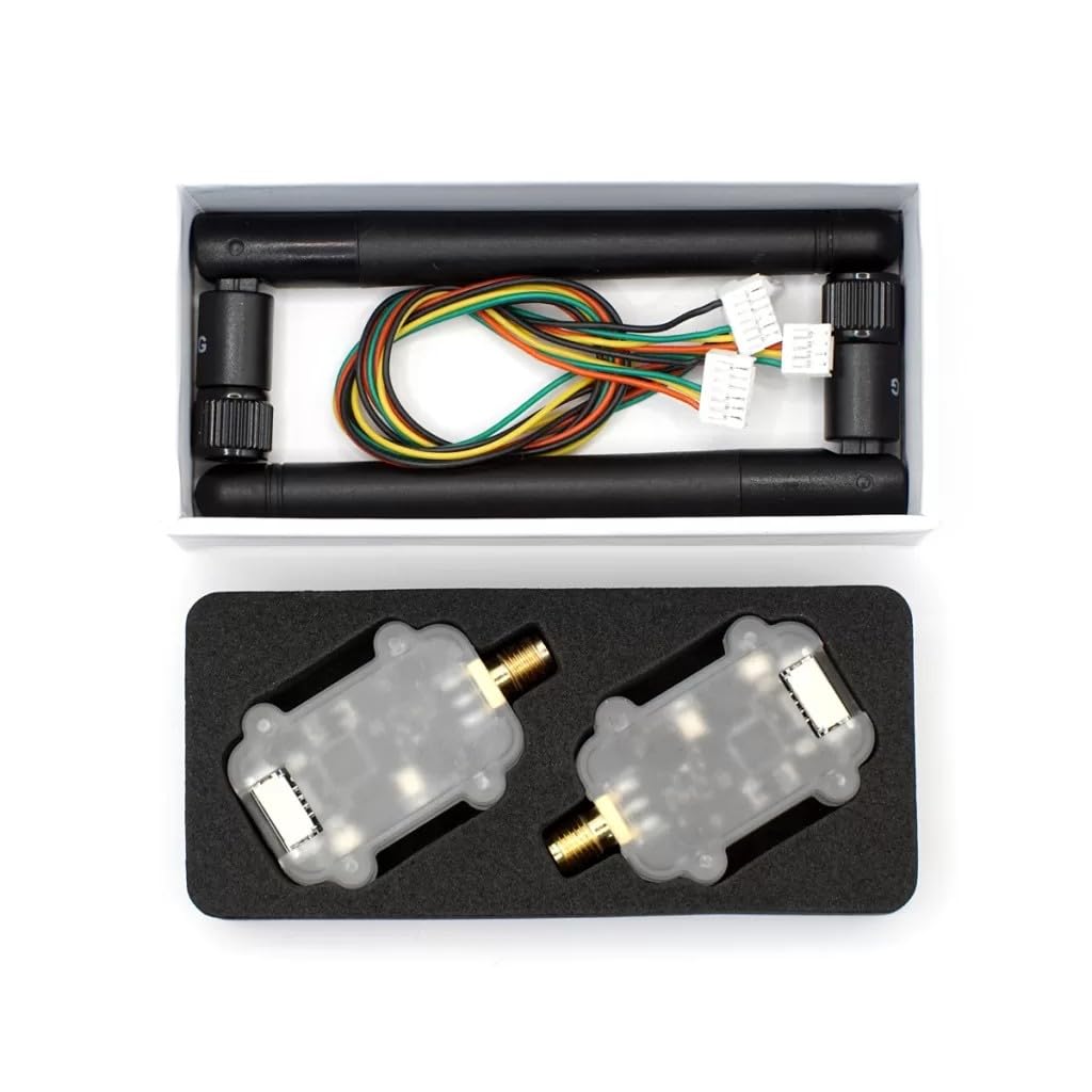 Micoair - Telemetría LoRa de largo alcance 2.4G para drones y robótica/LR24-F/Módulo de transmisión de datos para Pixhawk/Ardupilot/PX4/INAV