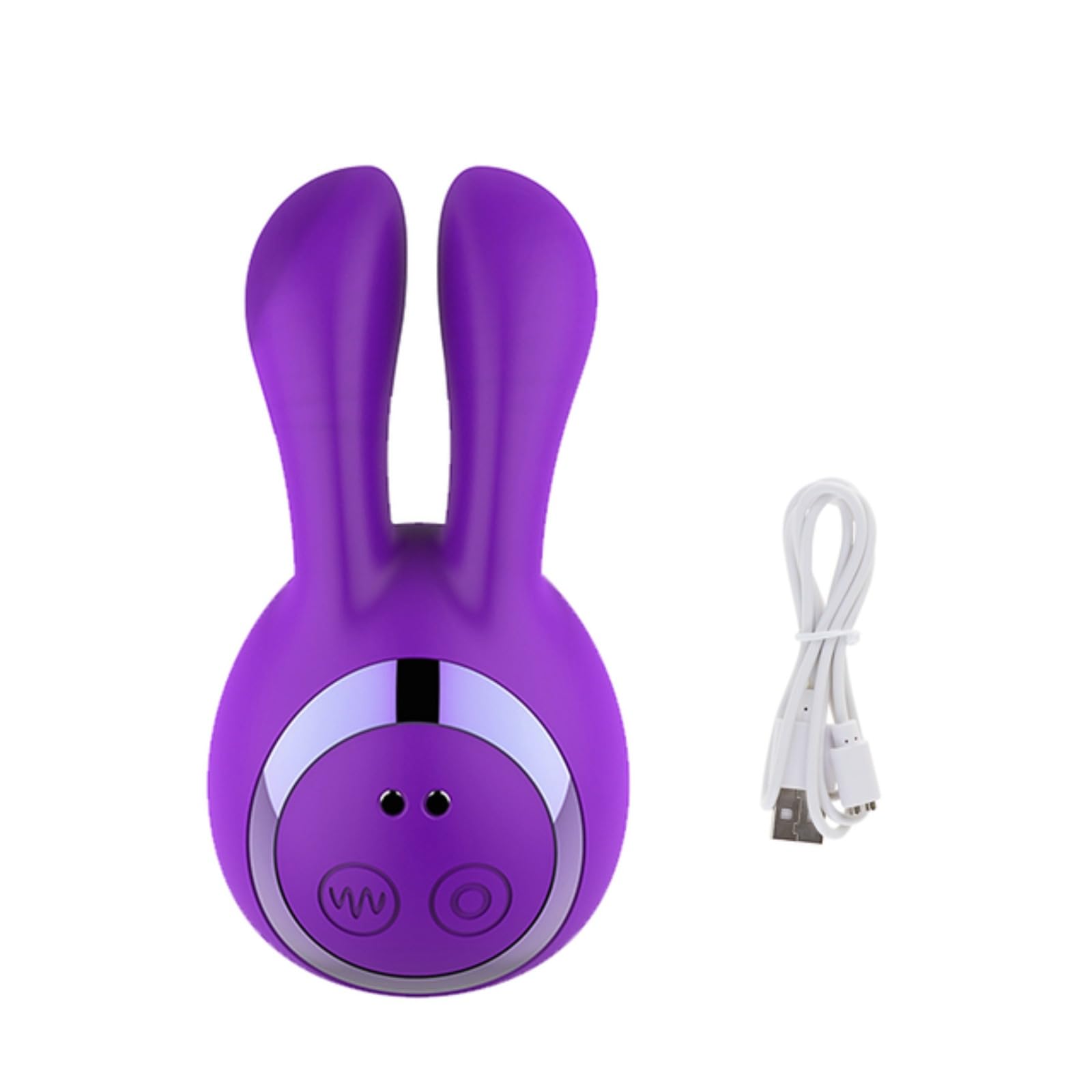 vibratore Vibratore per coniglio G Spot Clitoride 8 modalità di vibrazione Coniglietto vibrante Giocattoli sessuali per adulti Per Coppia di donne (Viola, Cina)