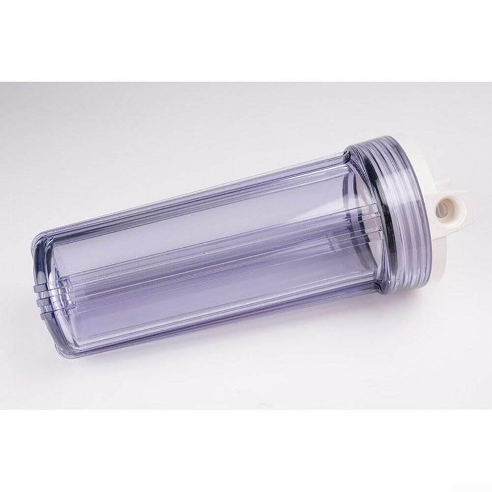 Botella de filtro purificador de agua a prueba de fugas de 10 pulgadas con rosca interna de 4 puntos para sistemas de arena de jardín y elementos de filtro de parte superior plana de 10