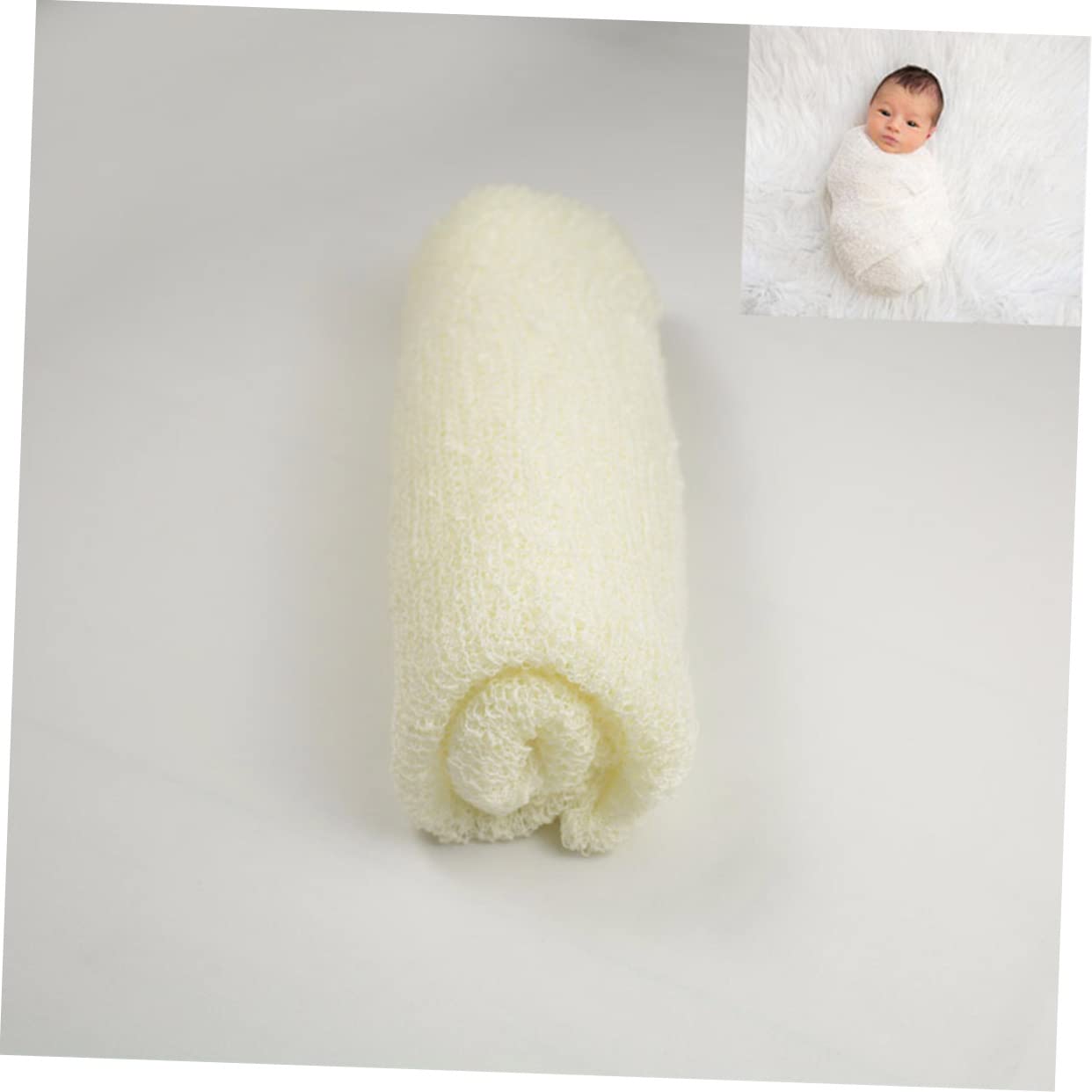 YARNOW 3 Set Coperta Appena Nata Fasciatura Del Involucro Fotografico Per Neonati Neonato Coperta Fotografica Infantile Del Panni Da Bagno Per Neonati 2 Pezzi*3