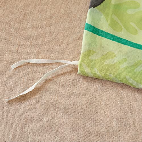 Lamejor Forest Animals Duvet Cover Set King Size Elephant Orangutan Birds Soft Kid's Green Bedding Set Comforter Cover (1 Duvet Cover+2 Pillowcases) #TOP6