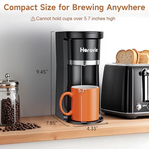 Small-Single-Serve-Coffee-Maker-Fast-Brew-One-Cup-Coffee-Machine-for-K-Cup-and-Grounds-6-to-12-oz-Brew-Sizes-Capsule-Coffee-Machine-with-Descaling-Reminder-and-Viewing-Tank-Black