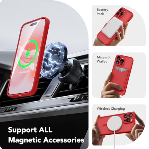 Coque iPhone 15 Pro antichoc MagSafe avec protection caméra